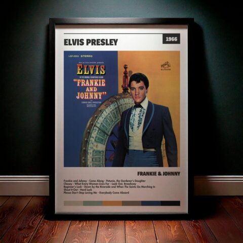 Cuadro Elvis Presley - Frankie & Johnny