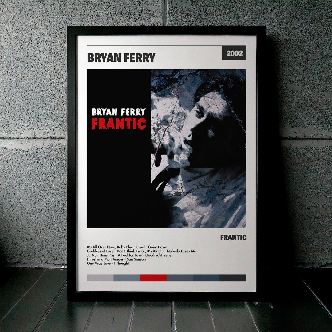 Cuadro Bryan Ferry - Frantic