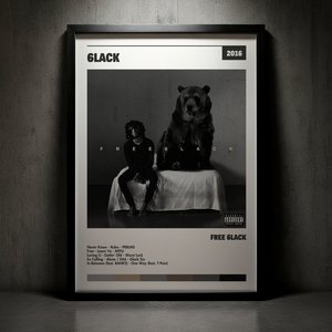 Cuadro 6LACK - FREE 6LACK