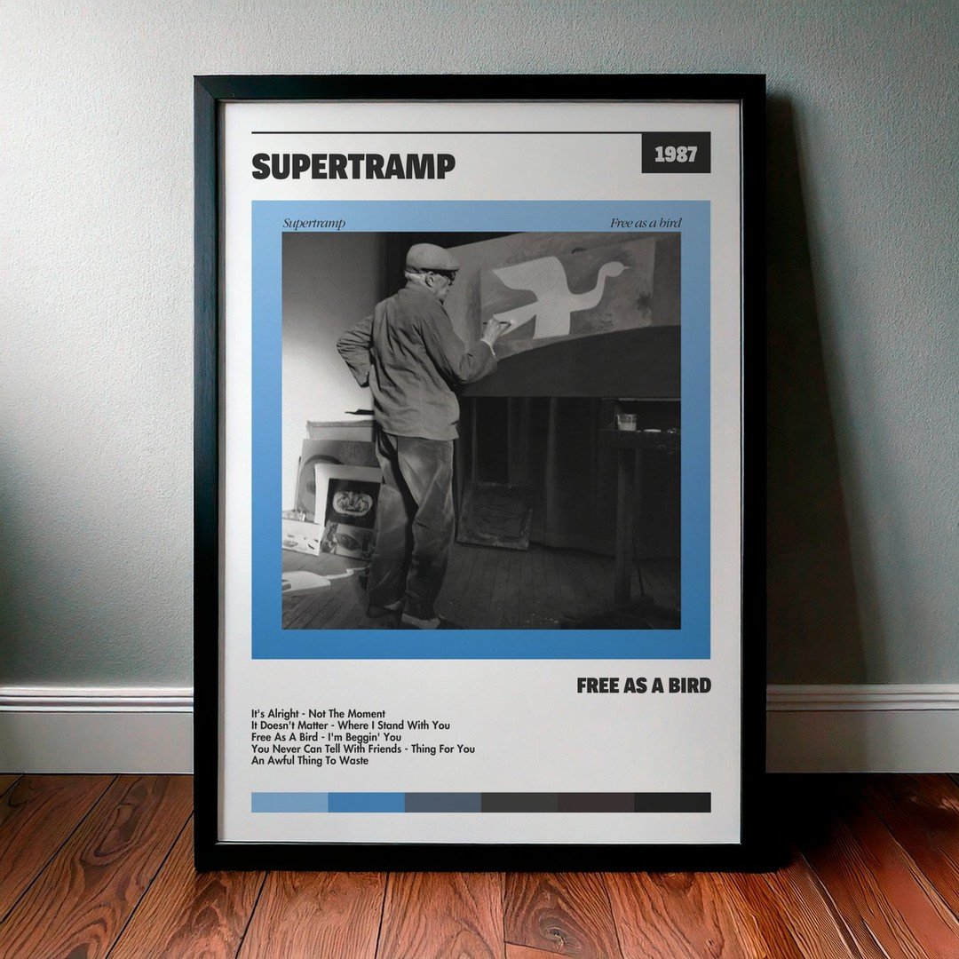 Cuadro Supertramp - Free As A Bird