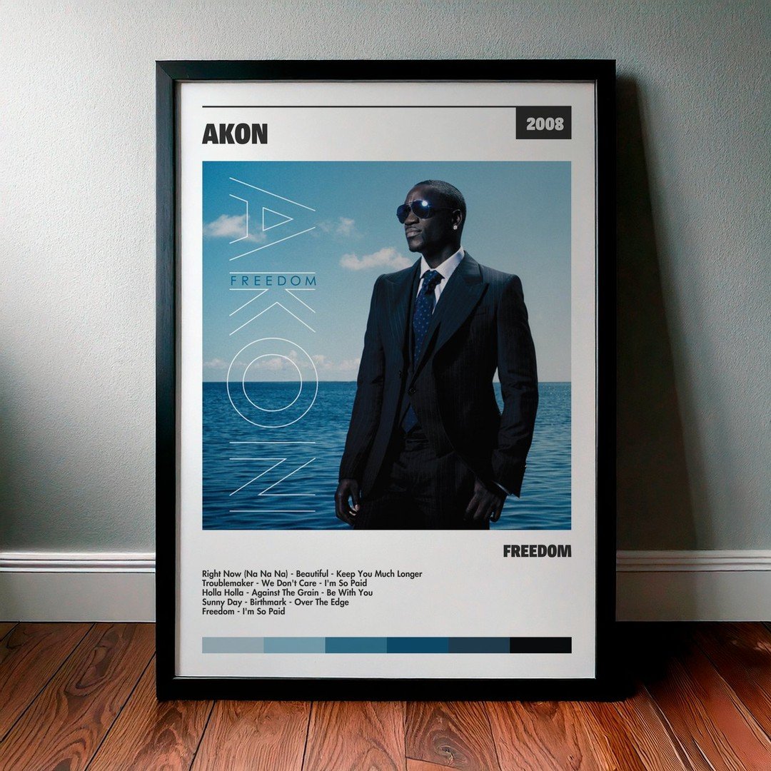 Cuadro Akon - Freedom