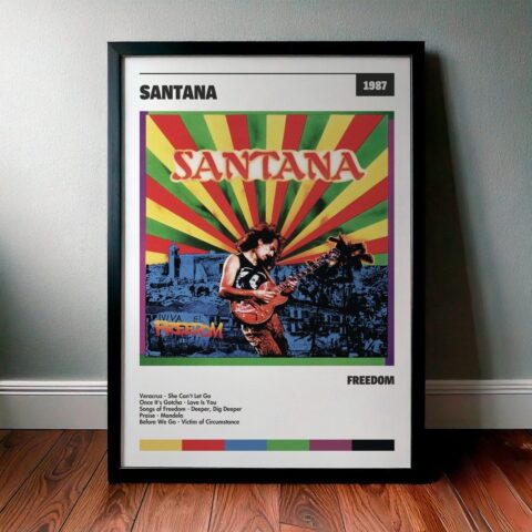 Cuadro Santana - Freedom