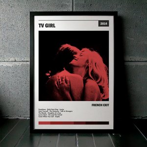 Cuadro TV Girl - French Exit