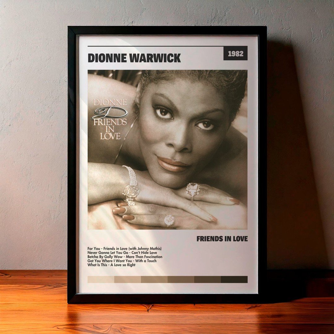 Cuadro Dionne Warwick - Friends In Love