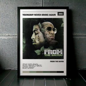 Cuadro YoungBoy Never Broke Again - From The Bayou