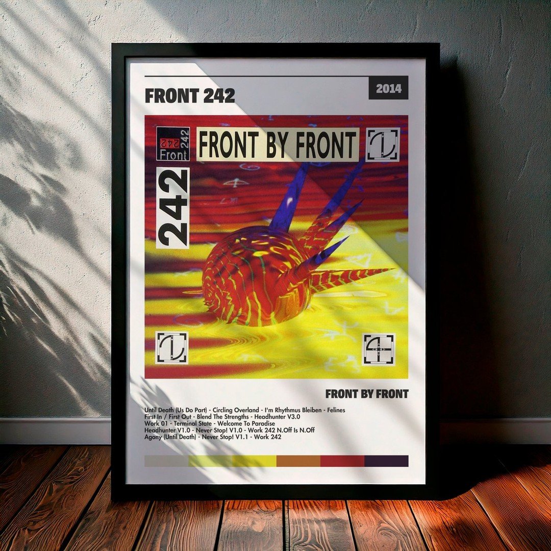 Cuadro Front 242 - Front By Front