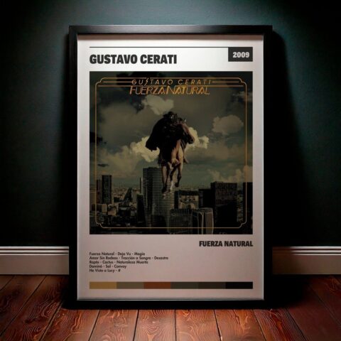 Cuadro Gustavo Cerati - Fuerza Natural