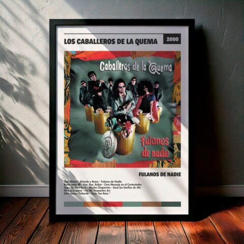 Cuadro Los Caballeros De La Quema - Fulanos de Nadie