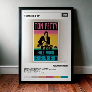 Cuadro Tom Petty - Full Moon Fever