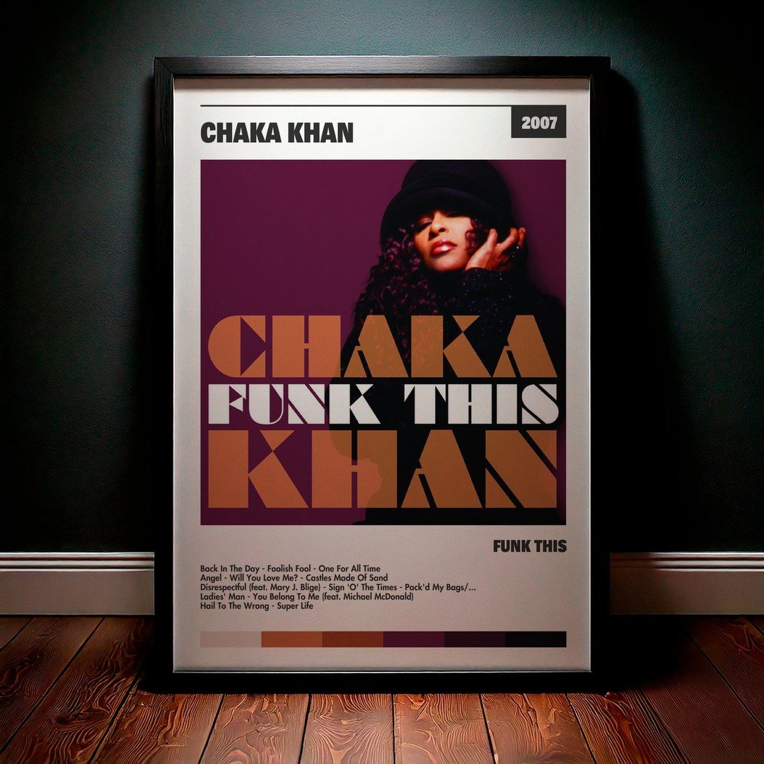Cuadro Chaka Khan - Funk This