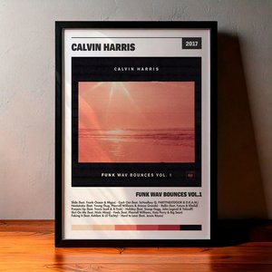 Cuadro Calvin Harris - Funk Wav Bounces Vol.1