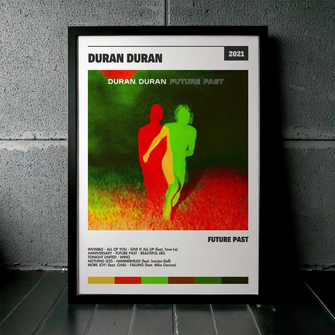 Cuadro Duran Duran - FUTURE PAST