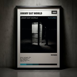 Cuadro Jimmy Eat World - Futures