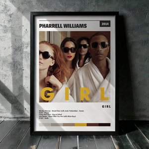 Cuadro Pharrell Williams - G I R L