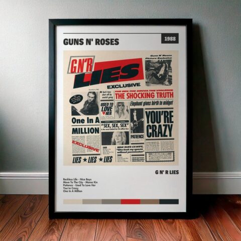Cuadro Guns N' Roses - G N' R Lies