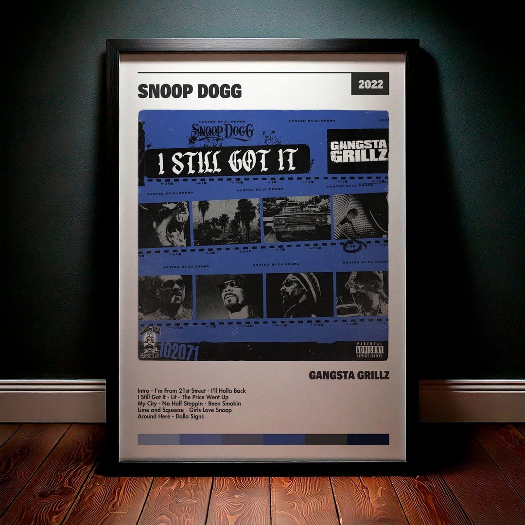 Cuadro Snoop Dogg - Gangsta Grillz