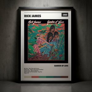 Cuadro Rick James - Garden Of Love
