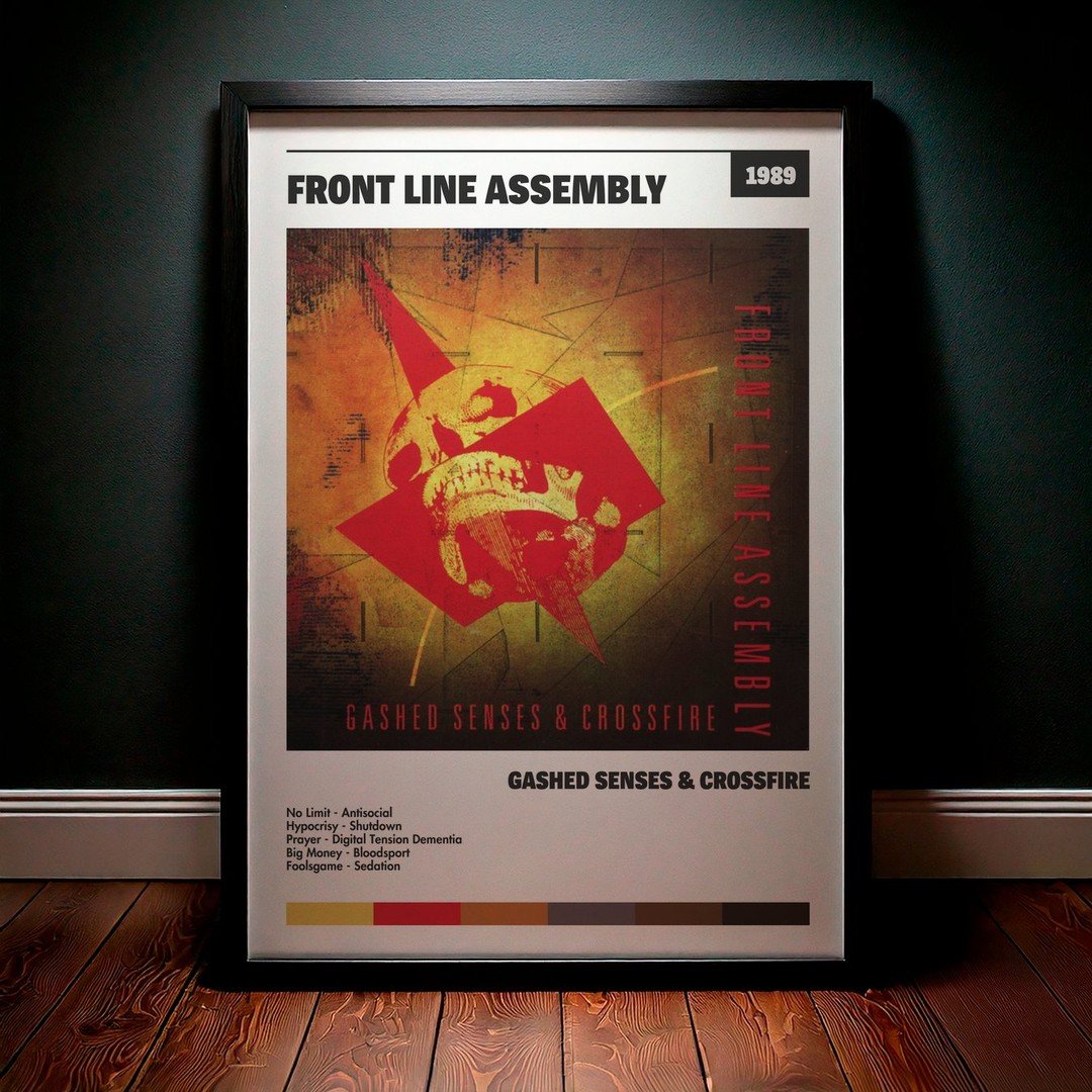 Cuadro Front Line Assembly - Gashed Senses & Crossfire