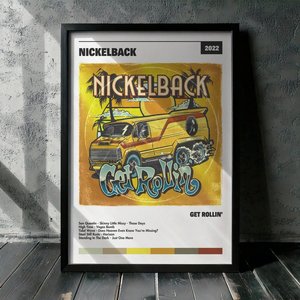 Cuadro Nickelback - Get Rollin'