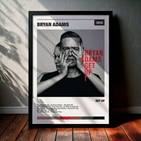 Cuadro Bryan Adams - Get Up