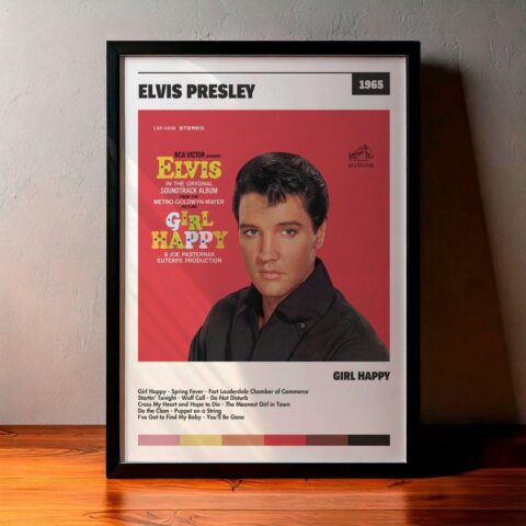 Cuadro Elvis Presley - Girl Happy