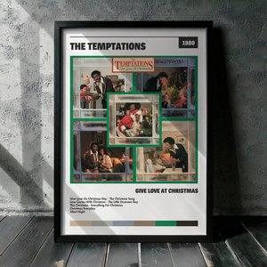 Cuadro The Temptations - Give Love At Christmas