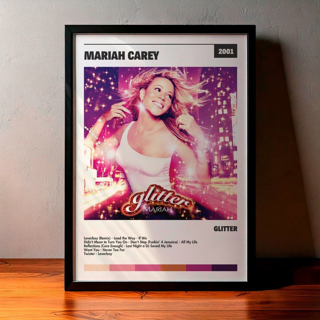 Cuadro Mariah Carey - Glitter