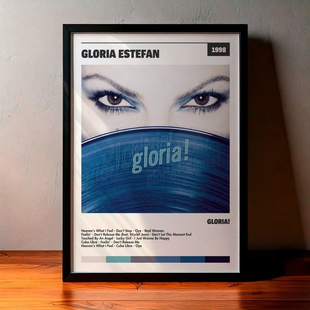 Cuadro Gloria Estefan - gloria!