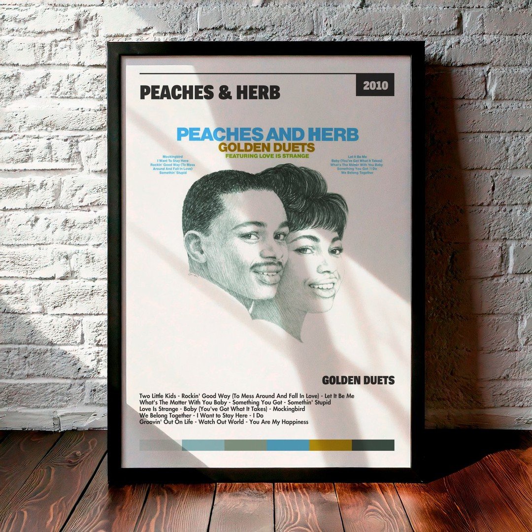 Cuadro Peaches & Herb - Golden Duets