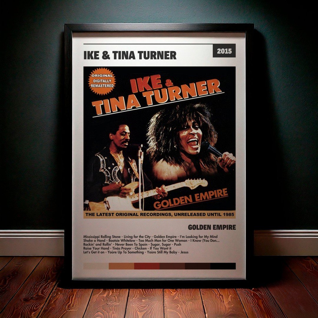 Cuadro Ike & Tina Turner - Golden Empire