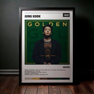 Cuadro Jung Kook - GOLDEN