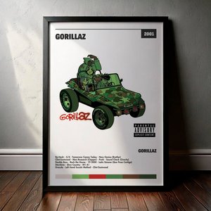 Cuadro Gorillaz - Gorillaz