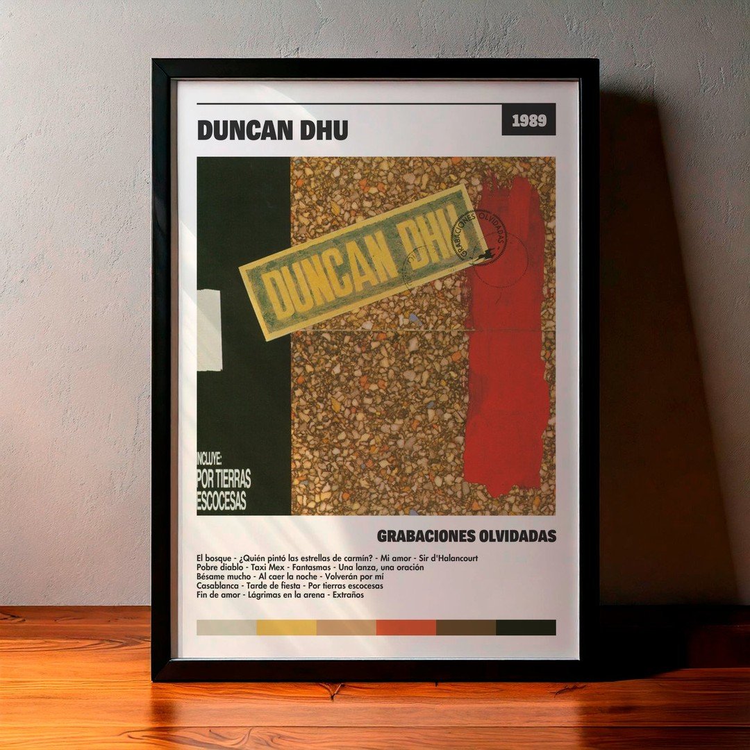 Cuadro Duncan Dhu - Grabaciones Olvidadas