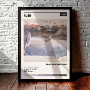 Cuadro Rush - Grace Under Pressure