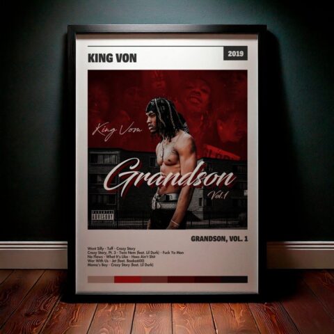 Cuadro King Von - Grandson, Vol. 1