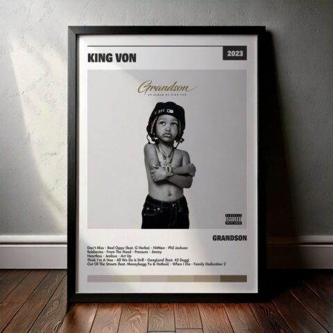 Cuadro King Von - Grandson