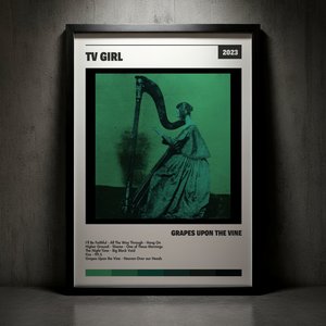 Cuadro TV Girl - Grapes Upon the Vine