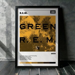 Cuadro R.E.M. - Green