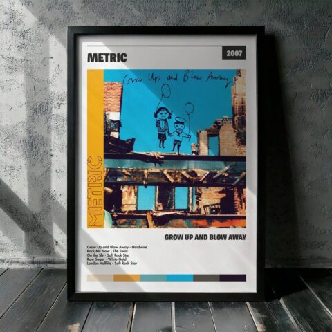 Cuadro Metric - Grow Up And Blow Away