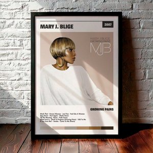 Cuadro Mary J. Blige - Growing Pains