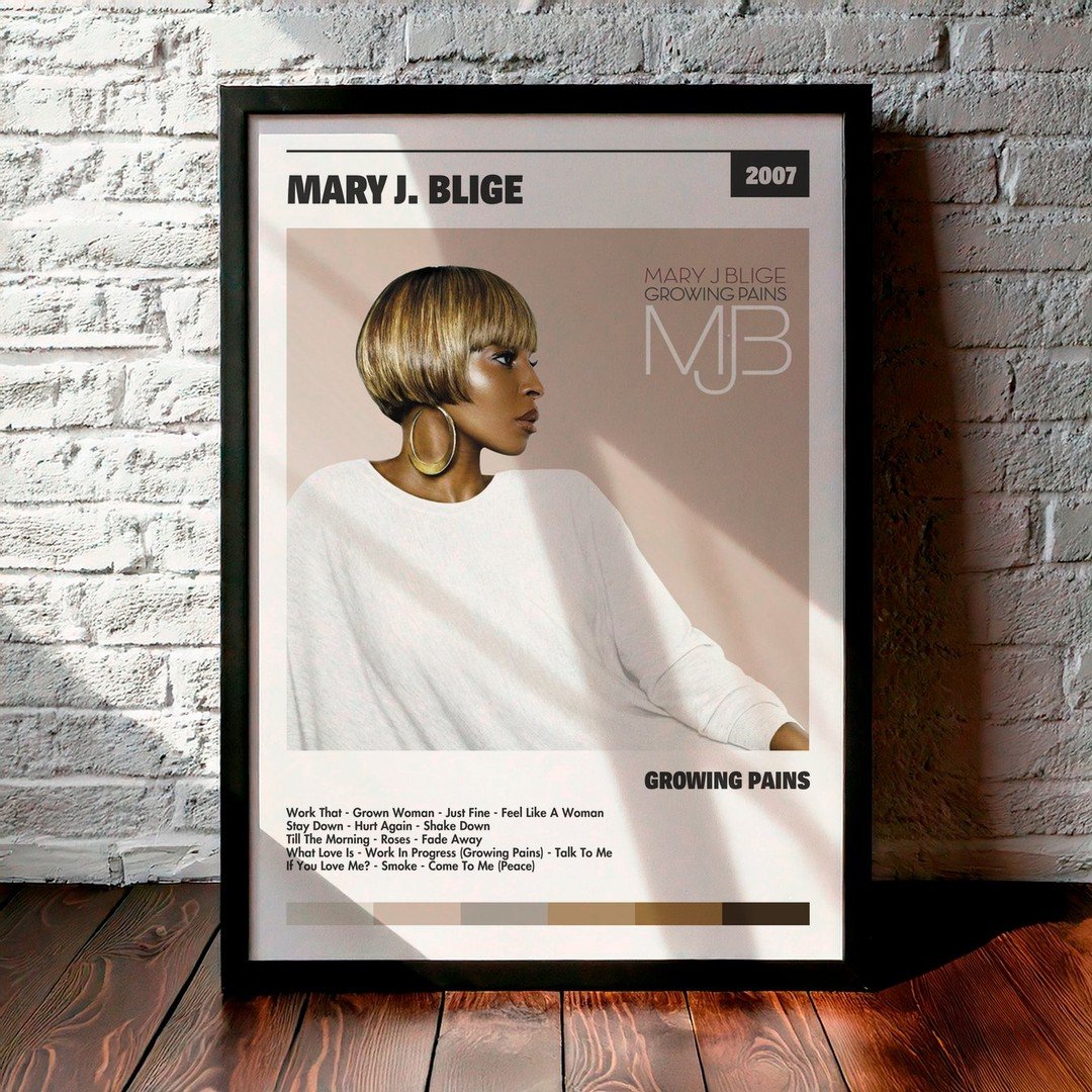 Cuadro Mary J. Blige - Growing Pains