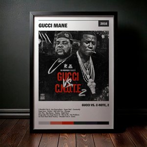 Cuadro Gucci Mane - Gucci Vs. C-Note, 2