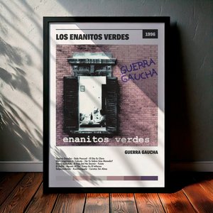 Cuadro Los Enanitos Verdes - Guerra Gaucha