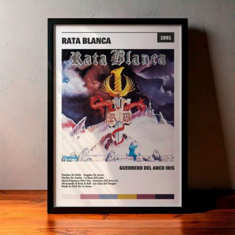 Cuadro Rata Blanca - Guerrero Del Arco Iris