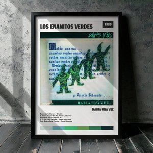 Cuadro Los Enanitos Verdes - Habia Una Vez