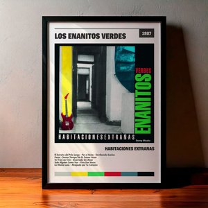 Cuadro Los Enanitos Verdes - Habitaciones Extrañas