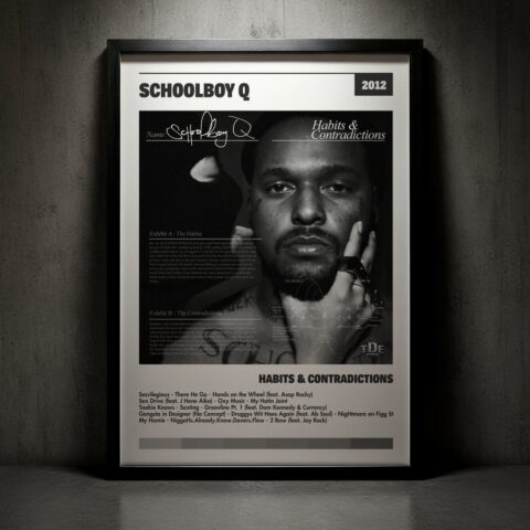 Cuadro ScHoolboy Q - Habits & Contradictions