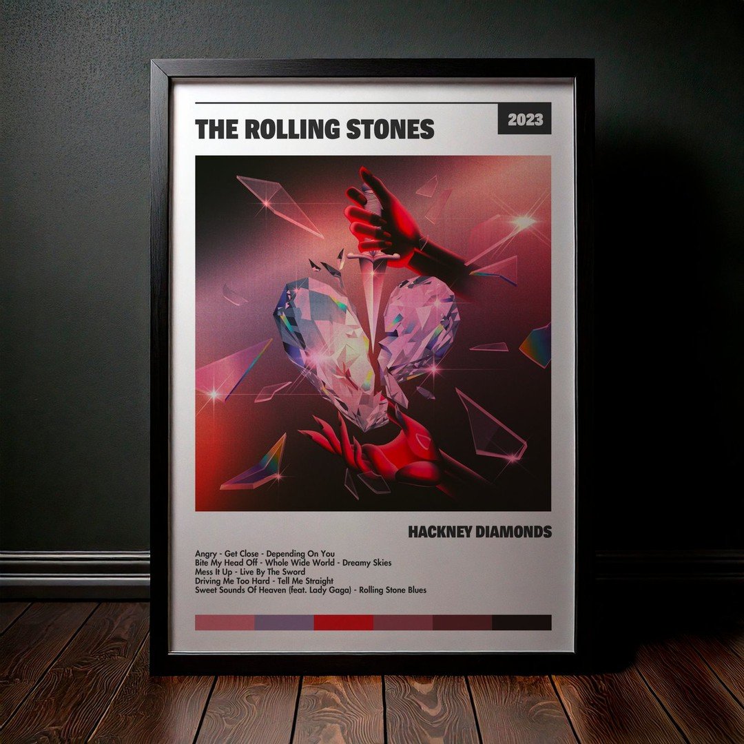Cuadro The Rolling Stones - Hackney Diamonds