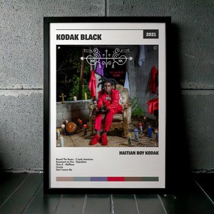 Cuadro Kodak Black - Haitian Boy Kodak