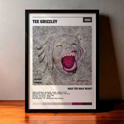Cuadro Tee Grizzley - Half Tee Half Beast